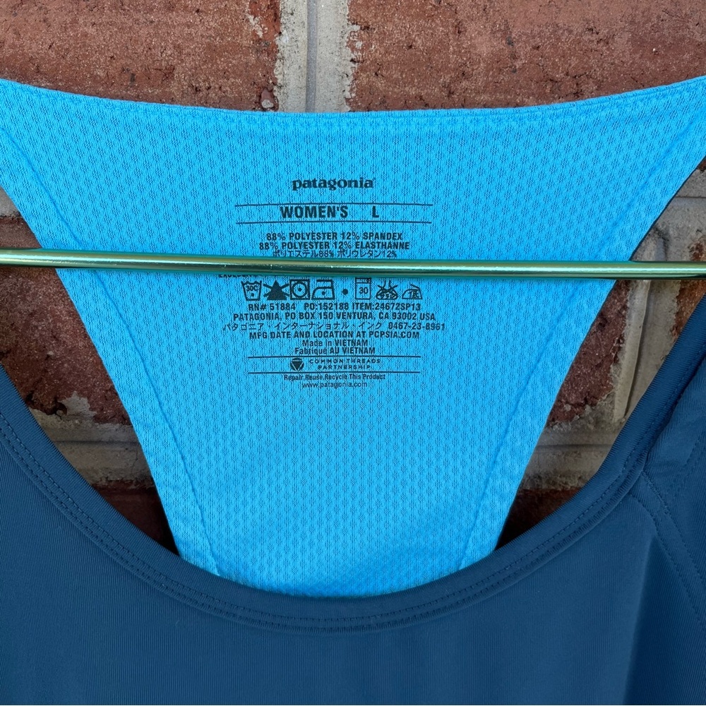 Blue Patagonia Sleeveless sport Dress - Picture 4 of 10